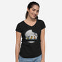 Hakuna Digitata-Womens-V-Neck-Tee-Barbadifuoco