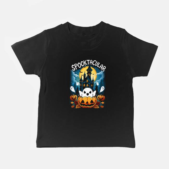 Spooktacular House-Baby-Basic-Tee-Vallina84