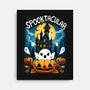 Spooktacular House-None-Stretched-Canvas-Vallina84