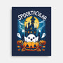 Spooktacular House-None-Stretched-Canvas-Vallina84