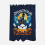 Spooktacular House-None-Polyester-Shower Curtain-Vallina84