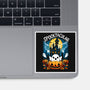 Spooktacular House-None-Glossy-Sticker-Vallina84