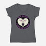 Boo Means I Love You-Womens-V-Neck-Tee-danielmorris1993