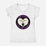 Boo Means I Love You-Womens-V-Neck-Tee-danielmorris1993