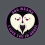 Boo Means I Love You-Womens-Basic-Tee-danielmorris1993