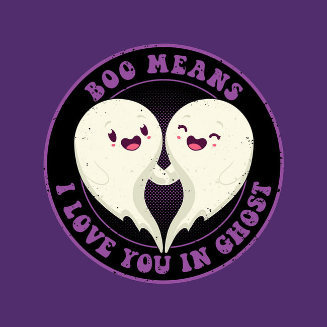 Boo Means I Love You-Mens-Basic-Tee-danielmorris1993