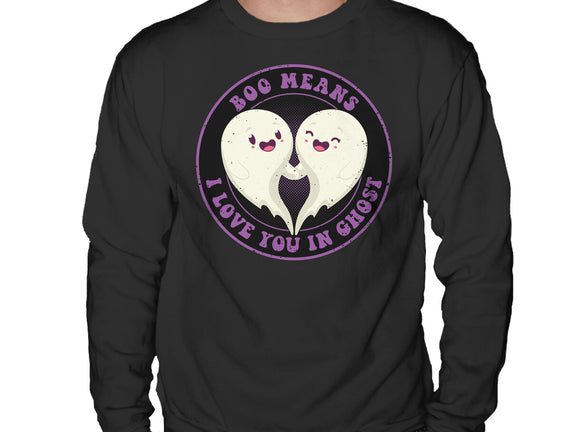 Boo Means I Love You
