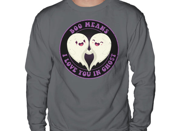 Boo Means I Love You