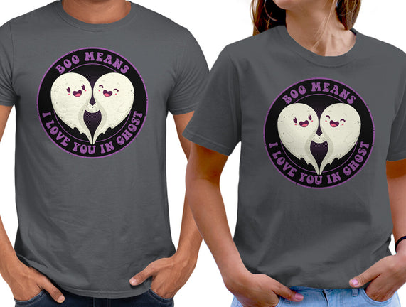 Boo Means I Love You