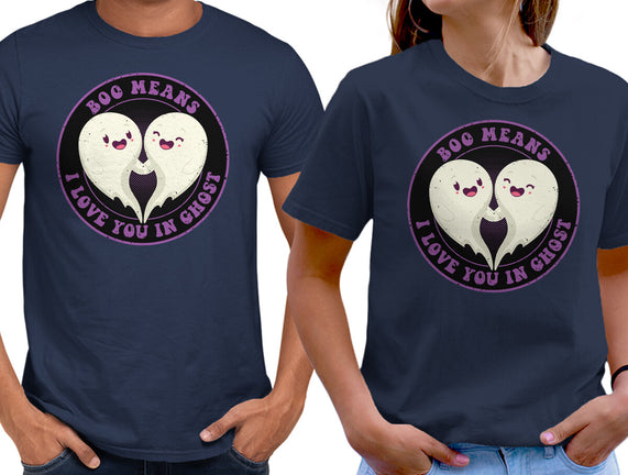 Boo Means I Love You