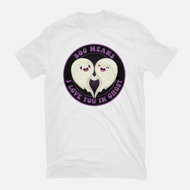 Boo Means I Love You-Mens-Basic-Tee-danielmorris1993