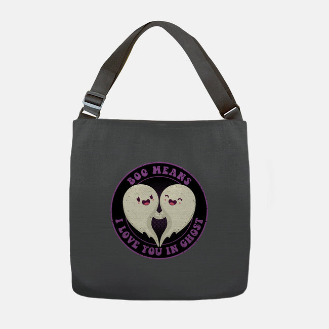 Boo Means I Love You-None-Adjustable Tote-Bag-danielmorris1993