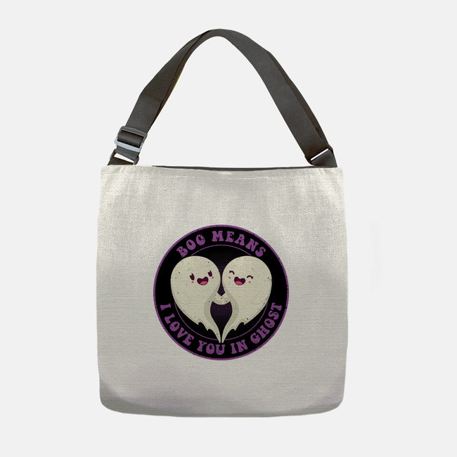 Boo Means I Love You-None-Adjustable Tote-Bag-danielmorris1993