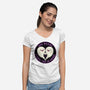 Boo Means I Love You-Womens-V-Neck-Tee-danielmorris1993