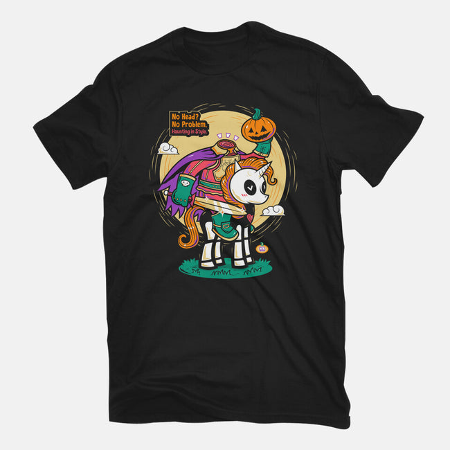 Headless Unicorn Rider-Youth-Basic-Tee-krisren28