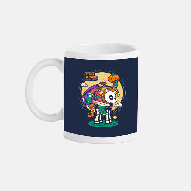 Headless Unicorn Rider-None-Mug-Drinkware-krisren28
