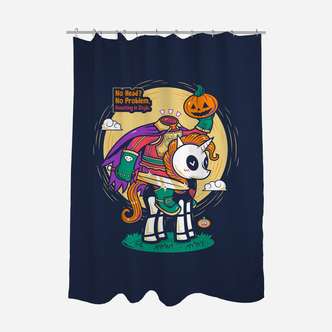 Headless Unicorn Rider-None-Polyester-Shower Curtain-krisren28