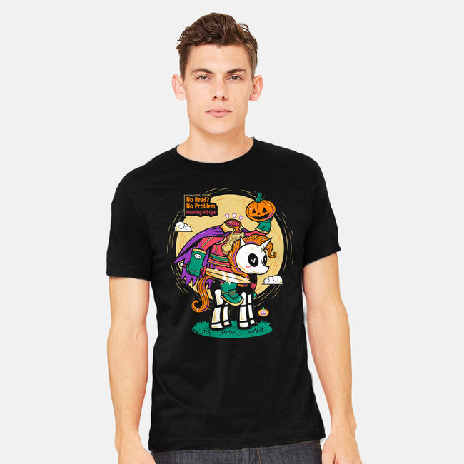 Headless Unicorn Rider-Mens-Heavyweight-Tee-krisren28