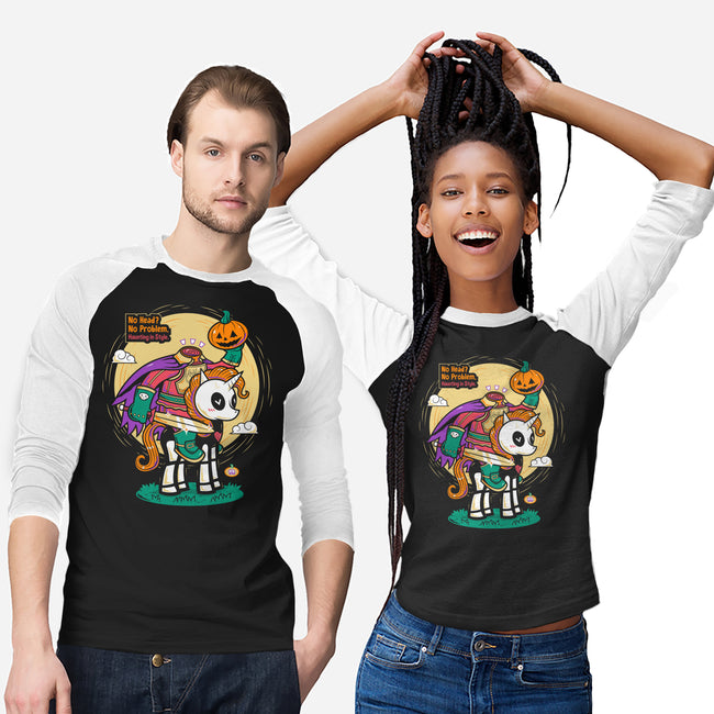 Headless Unicorn Rider-Unisex-Baseball-Tee-krisren28