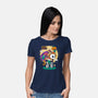 Headless Unicorn Rider-Womens-Basic-Tee-krisren28