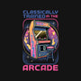 Classic Arcade-Unisex-Zip-Up-Sweatshirt-glitchygorilla