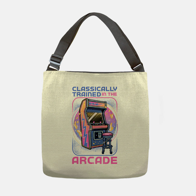 Classic Arcade-None-Adjustable Tote-Bag-glitchygorilla