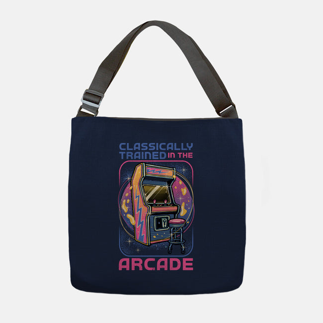 Classic Arcade-None-Adjustable Tote-Bag-glitchygorilla
