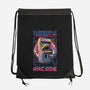 Classic Arcade-None-Drawstring-Bag-glitchygorilla