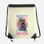 Classic Arcade-None-Drawstring-Bag-glitchygorilla
