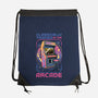 Classic Arcade-None-Drawstring-Bag-glitchygorilla