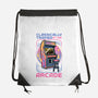 Classic Arcade-None-Drawstring-Bag-glitchygorilla