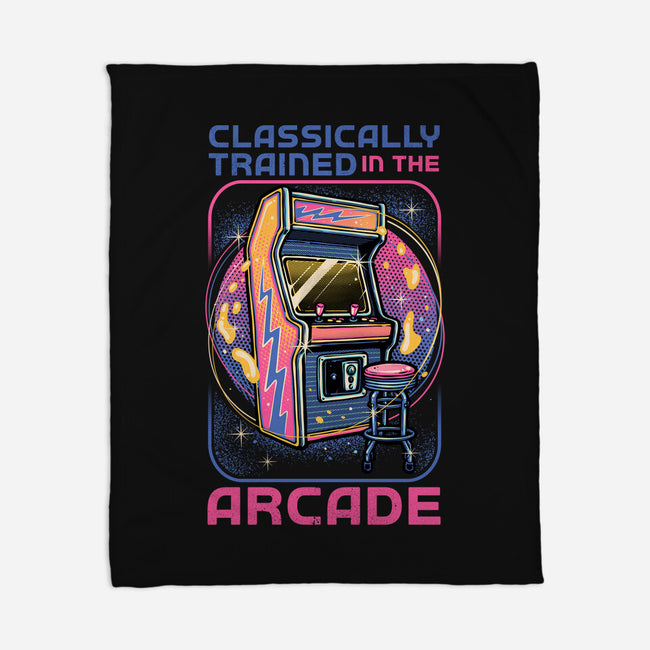 Classic Arcade-None-Fleece-Blanket-glitchygorilla