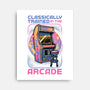 Classic Arcade-None-Stretched-Canvas-glitchygorilla