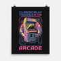 Classic Arcade-None-Matte-Poster-glitchygorilla