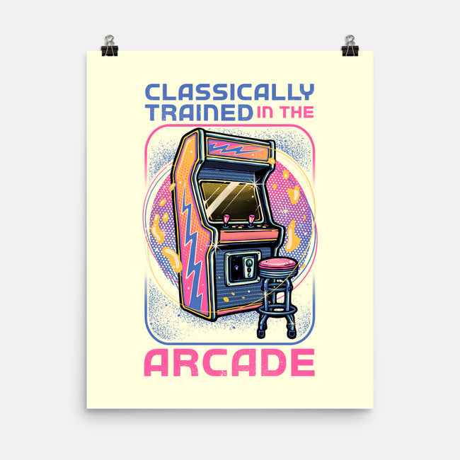 Classic Arcade-None-Matte-Poster-glitchygorilla
