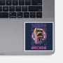 Classic Arcade-None-Glossy-Sticker-glitchygorilla