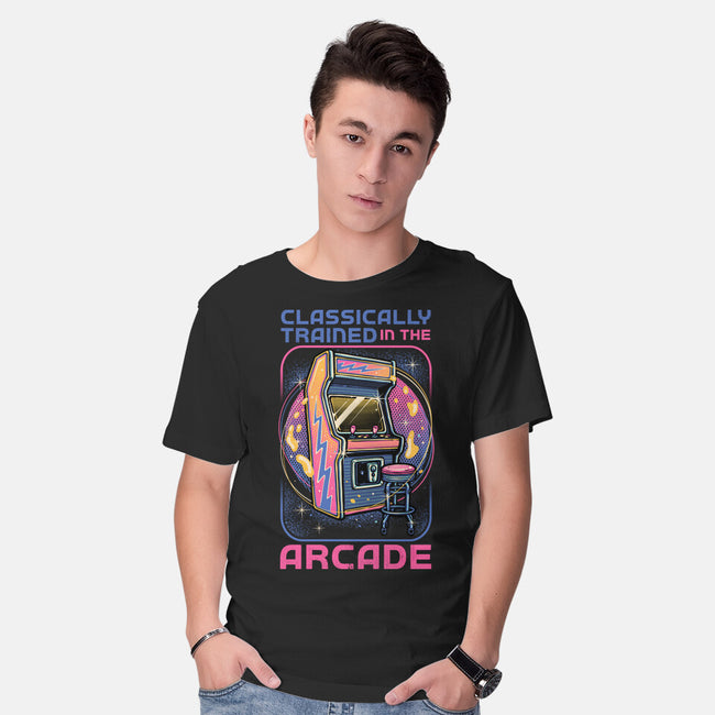Classic Arcade-Mens-Basic-Tee-glitchygorilla