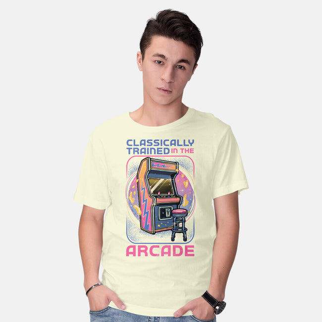 Classic Arcade-Mens-Basic-Tee-glitchygorilla