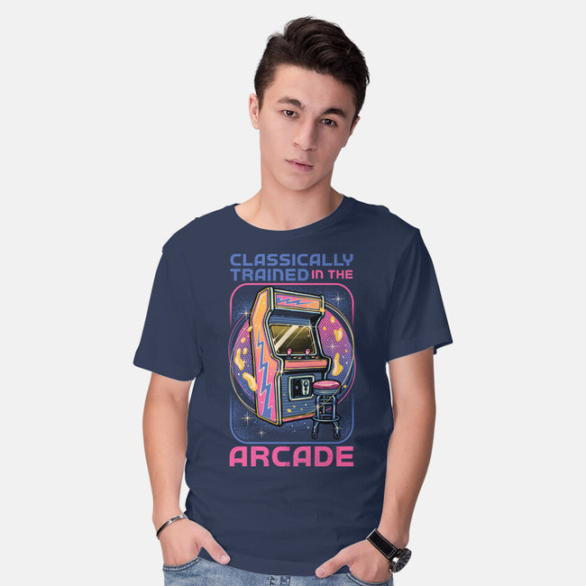 Classic Arcade-Mens-Basic-Tee-glitchygorilla