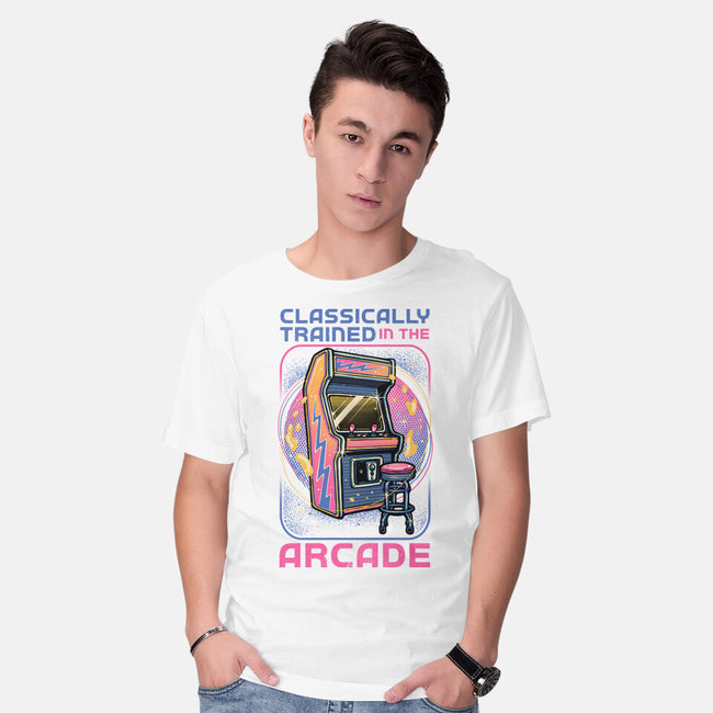 Classic Arcade-Mens-Basic-Tee-glitchygorilla