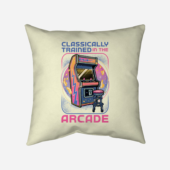 Classic Arcade-None-Removable Cover w Insert-Throw Pillow-glitchygorilla