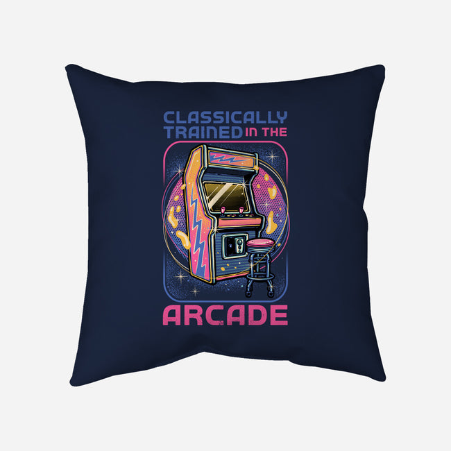 Classic Arcade-None-Removable Cover w Insert-Throw Pillow-glitchygorilla
