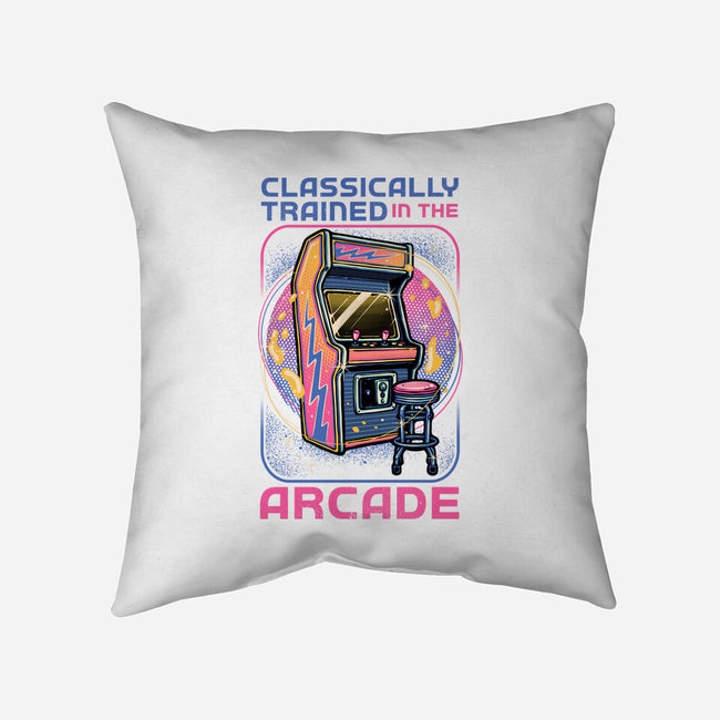 Classic Arcade-None-Removable Cover w Insert-Throw Pillow-glitchygorilla
