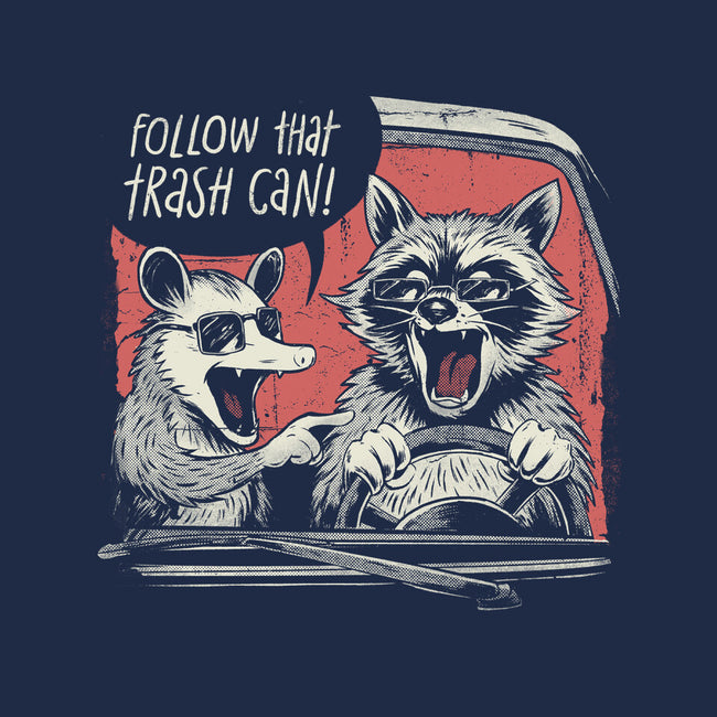 Follow That Trash Can-Unisex-Crew Neck-Sweatshirt-eduely
