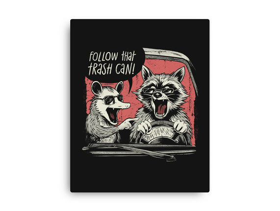 Follow That Trash Can