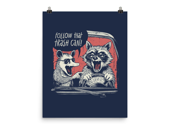 Follow That Trash Can