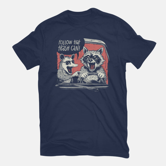 Follow That Trash Can-Youth-Basic-Tee-eduely
