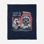 Follow That Trash Can-None-Fleece-Blanket-eduely