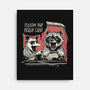 Follow That Trash Can-None-Stretched-Canvas-eduely