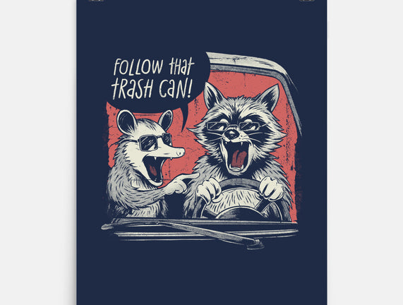 Follow That Trash Can